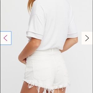 Loving Good Vibration shorts FREE PEOPLE